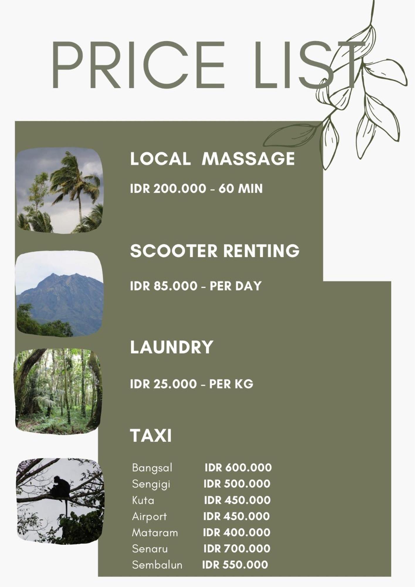 Apartamento Santai House Tetebatu Exterior foto